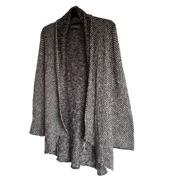 Wooden Ships Open high Low Fuzzy Cardigan - Picture 4 of 6